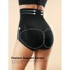imageMomcozy Tummy Control Shapewear Panties HighWaist Body Shaper Seamless Shaping Underwear for Postpartum ampamp Daily DressBlack