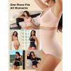 imageMomcozy Tummy Control Shapewear Panties HighWaist Body Shaper Seamless Shaping Underwear for Postpartum ampamp Daily DressNude
