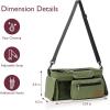 imageMomcozy Universal Stroller Organizer with Insulated Cup Holder Detachable Phone Bag ampamp Shoulder Strap Fits for Stroller like Uppababy Baby Jogger Britax BOB Umbrella and Pet StrollerGreen
