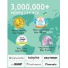 imageMomcozy Video Baby Monitor 1080P 5quot HD Baby Monitor with Camera ampamp Wall Mount Infrared Night Vision 5000mAh Battery 2Way Audio Temperature Sensor Lullabies 960ft Range Ideal for New Moms BM01BM01 with 1 camera