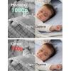 imageMomcozy Video Baby Monitor 1080P 5quot HD Baby Monitor with Camera ampamp Wall Mount Infrared Night Vision 5000mAh Battery 2Way Audio Temperature Sensor Lullabies 960ft Range Ideal for New Moms BM01BM01 with 1 camera