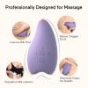 imageMomcozy Warming Lactation Massager 2in1 Soft Breast Massager for Breastfeeding Heat  Vibration Adjustable for Clogged Ducts Improve Milk Flow EngorgementLilac