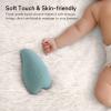 imageMomcozy Warming Lactation Massager 2in1 Soft Breast Massager for Breastfeeding Heat  Vibration Adjustable for Clogged Ducts Improve Milk Flow EngorgementGreen