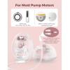 imageMomcozy Wearable Milk Collection Cups with Storage Bags 5 oz DirecttoBag Breast Milk Bag Combo Breast Pump Parts for Momcozy V1 ProV2 ProV1V2 Pump ampamp Most Electric Breast Pumps 2 PackMilk Bag Combo