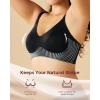 imageMomcozy Wireless Bras for Women Seamless Full Coverage Bra Classic Everyday TShirt Bra for Natural Lift and Comfort EB097Black