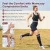 imageMomcozy Womens Compression Socks 2Pack 2030 mmHg KneeHigh Support for Circulation ampamp Recovery