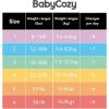 imageNewborn Baby Diapers Size 21218lb 74 Count Babycozy Bouncy Soft Diapers Hypoallergenic Dry Disposable Diapers with Softer Touch 08D Diaper ampamp10 Micron Velvet Fiber to Protect Sensitive Infant SkinSize 3 66 Count