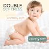 imageNewborn Baby Diapers Size 21218lb 74 Count Babycozy Bouncy Soft Diapers Hypoallergenic Dry Disposable Diapers with Softer Touch 08D Diaper ampamp10 Micron Velvet Fiber to Protect Sensitive Infant SkinSize 3 66 Count