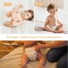 imageNewborn Baby Diapers Size 21218lb 74 Count Babycozy Bouncy Soft Diapers Hypoallergenic Dry Disposable Diapers with Softer Touch 08D Diaper ampamp10 Micron Velvet Fiber to Protect Sensitive Infant SkinSize 5 48 Count