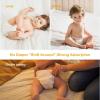 imageNewborn Baby Diapers Size 21218lb 74 Count Babycozy Bouncy Soft Diapers Hypoallergenic Dry Disposable Diapers with Softer Touch 08D Diaper ampamp10 Micron Velvet Fiber to Protect Sensitive Infant SkinSize 4