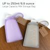 imageNo Leak Momcozy Silicone Breastmilk Storage Bags Reusable Breastmilk Freezer Storing Bags for Breastfeeding 85oz250ml Breast Milk Saver Leakproof Baby Food Pouches BPA Free Gray 5pcsGray