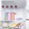 imageNo Leak Momcozy Silicone Breastmilk Storage Bags Reusable Breastmilk Freezer Storing Bags for Breastfeeding 85oz250ml Breast Milk Saver Leakproof Baby Food Pouches BPA Free Gray 5pcsGray