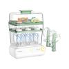 imageMomcozy 3 Layers Large Bottle Sterilizer and Dryer Fast Sterilize and Dry Universal Bottle Sterilizer for All Bottles ampamp Breast Pump Accessories Touch Screen ampamp AutoOff Bottle SanitizerGreen
