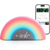 imageMomcozy Baby Sound Machine ampamp Night LightWhite Noise Machine with App Control Sunrise Alarm 34 Soothing SoundsSleep Trainer for Newborns ampamp Toddlers Travel Nursery EssentialRainbow