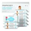 imageMomcozy Baby WipesExtra Large Size Design 99 Water Based Unscented ampamp Hypoallergenic Cleansing ampamp Moisturizing Baby Wipes for Sensitive Skin 240 Count 4 packs60 Count Pack of 8