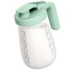 imageMomcozy Breast Milk Pitcher Resistant to Heat and Cold Abrupt Temp Swings No Leak Glass Breast Milk Fridge Storage Container with Wide Mouth Fast Baby Formula Maker GreenGreen
