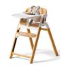 imageMomcozy DinerPal Wooden High Chair for Babies Toddlers ampamp Adults Up to 308 Lbs Convertible Baby Highchair with FoodGrade Tray DishwasherSafe Adjustable ampamp Ergonomic Natural Woodnatural wood