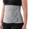 imageMomcozy Ergowrap Postpartum Belly Band for Natural and CSection Recovery Abdominal Binder with 3D Abdomen Lifting ampamp Ergonomic Back Support Seamless Belly Wrap Shapewear for Post Surgery RecoveryStandard  Gray