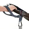 imageMomcozy Handle Strap for Baby Stroller  Safety Wrist Leash  Adjustable Pram Wheelchair Hand Leash  with Hooks for Storing Items  SecurityAccessory for Child SafetyGrey