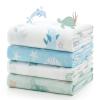 imageMomcozy Muslin Swaddle Blankets for Baby Boys and Girls 4Pack Breathable and SkinFriendly Receiving Blanket Wrap Baby Essentials Registry ampamp Gift 47 x 47 inchesMarine Sea Sprite