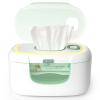 imageMomcozy New Baby Wipe Warmer 100pcs Larger Capacity Wipe Dispenser 10Min Fast Heating with 4 Temperature Modes Innovative Spring Design Silicone ampamp Top SealsQuick Even Heating 3Level Nightlight