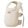 imageMomcozy Newborn Carrier WeeSnug Lightweight and Cozy Comfort for 725 lbs Ergonomic CrossBack Support Effortless to Put On HandsFree Baby Carrier with Lumbar Support KhakiGeometry