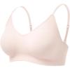 imageMomcozy Nursing Bras for Breastfeeding and Sleep Seamless Soft ampamp Stretchy Maternity Bra V Neck Wireless Pregnancy BraletteDawn Pink