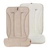 imageMomcozy Reversible Stroller Cushion  Universal Breathable Stroller Liner  Winter Warm Car Seat Liners  Crib Carriage Cushion Pad  Plush for Winter Use Soft Fabric for AllSeason ComfortKhaki