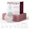 imageMomcozy S9 Pro Upgraded Wearable Breast Pump HandsFree Design with Extended Battery Life ampamp LED Display Double Electric Portable Pump with 2 Modes ampamp 9 Levels 24mm 2Pack GrayNgray