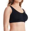 imageMomcozy Seamless Comfort Bra Wireless FullCoverage Everyday Wear Invisible AllDay SupportBlack
