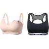 imageMomcozy Seamless Ultra Comfort Nursing Bras LowImpact Nursing Sports Bra 36C36D