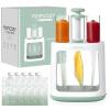 imageMomcozy Squeeze StationBaby Food MakerampampPouch Filler for Homemade Baby Puree BPAFree Dishwasher Safe with Reusable Baby Food Pouches for Babies ampamp Toddlers