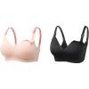 imageMomcozy YN21 Nursing Bras for Breastfeeding and 30 Jelly Strip Lift Support Maternity Bra36B36C