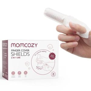 imageMomcozy Baby Diaper Cream Applicator Kit  Spatula Finger Wipes ampamp Waterproof Sleeve