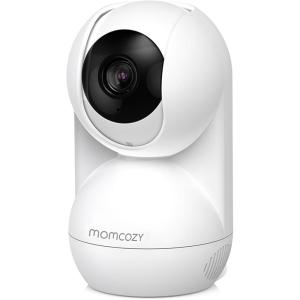 imageMomcozy Baby Monitor BM03 Addon Camera Unit Full HD 1080P Resolution Addable SD Card PanTiltZoom Camera Baby Monitor Camera Easy to PairNot Compatible BM01 Baby Monitor