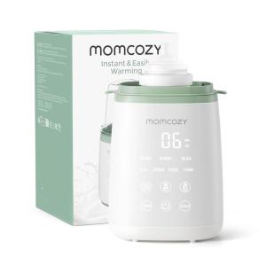imageMomcozy Bottle Warmer Fast Bottle Warmers for All Bottles with Timer Accurate Temperature Control and Automatic ShutOff Multifunctional Bottle Warmer for BreastmilkGreenWhite