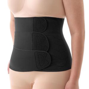 imageMomcozy Ergowrap Postpartum Belly Band for Natural and CSection Recovery Abdominal Binder with 3D Abdomen Lifting ampamp Ergonomic Back Support Seamless Belly Wrap Shapewear for Post Surgery Recovery