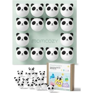 imageMomcozy Essential Oil Bath Bombs14 Pcs Bubble Bath Fizzy Balls with 7 Cute Animal ShapesBath Bombs Gift Set for Kids Girls Boys Toddler Ideal Gift for Childrens Day Bath Bomb KitPanda