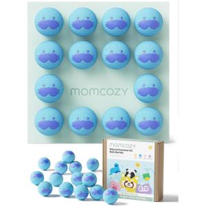 imageMomcozy Essential Oil Bath Bombs14 Pcs Bubble Bath Fizzy Balls with 7 Cute Animal ShapesBath Bombs Gift Set for Kids Girls Boys Toddler Ideal Gift for Childrens Day Bath Bomb KitSeal