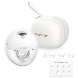 imageMomcozy Flange Insert 15mm Compatible with Momcozy M5 Original M5 Breast Pump Replacement Accessories 1PC 15mmQuill Gray