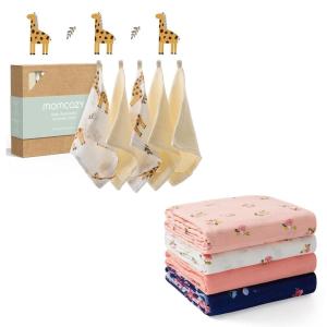 imageMomcozy Muslin Swaddle Blankets