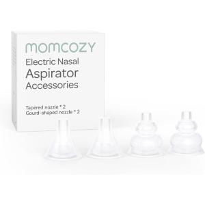 imageMomcozy Nasal Aspirator Replacement Head 4 Pcs BPA Free Silicone Nozzle Tip 4 Pcs for Momcozy Nasal Aspirator Use Only