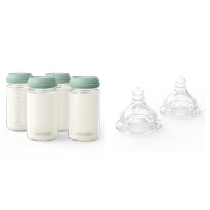 imageMomcozy Natural Baby Bottle ampamp Momcozy Soft Baby Nipple