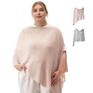 imageMomcozy Nursing Cover for Breastfeeding Soft Privacy Poncho MultiUse Nursing Shawl Portable Breast Feeding Covers for Women Includes Laundry Bag BrownShallow Brown Lite