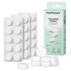 imageMomcozy Official Descaling Tablets Compatible KleanPal Pro Baby Bottle Washer Descaler for Milk ampamp Limescale Removal 30 Count