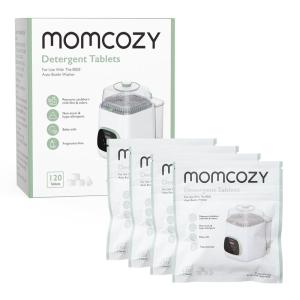 imageMomcozy Official Washing Block for Momcozy KleanPal Pro Baby Bottle Washer 120 Detergent Tablets
