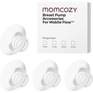 imageMomcozy Original Replacement Accessories for Upgraded Mobile Flow  Upgraded M9Original Upgraded M9 Breastfeeding PartsFull Set Parts1 Pack15mm4PCS