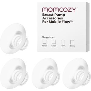 imageMomcozy Original Replacement Accessories for Upgraded Mobile Flow  Upgraded M9Original Upgraded M9 Breastfeeding PartsFull Set Parts1 Pack17mm4PCS