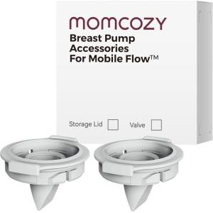 imageMomcozy Original Replacement Accessories for Upgraded Mobile Flow  Upgraded M9Original Upgraded M9 Breastfeeding PartsFull Set Parts1 PackDuckbill Valve2PCS