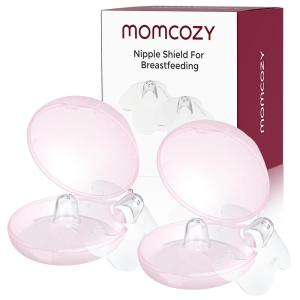 imageMomcozy Silicone Nipple Shields for Breastfeeding Flower Shape Petal Design Ultra Thin ampamp Soft for Flat or Inverted Nipples Flexible Nursing Shield BPABPS Free 1 Pair 17mm2 Pairs